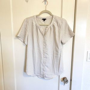 Ann Taylor Button Up Blouse